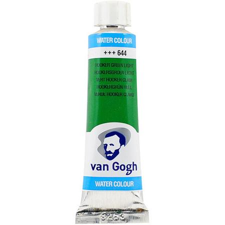 Van Gogh Water Colour tube 10 ml Hooker Green Light (644)