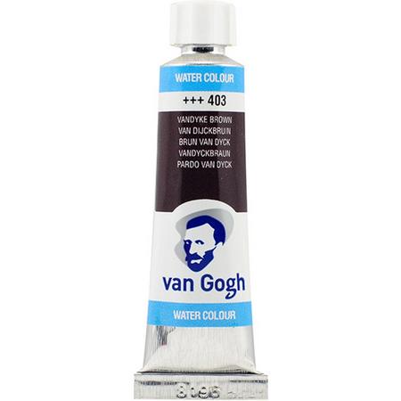 Van Gogh Water Colour tube 10 ml Vandyke Brown (403)