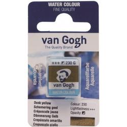 van Gogh water colour napje Dusk Yellow (230)