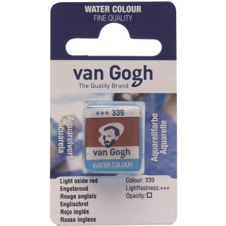 van Gogh water colour napje Engelsrood (339)