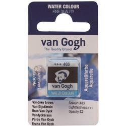 van Gogh water colour napje Vandyke Brown (403)
