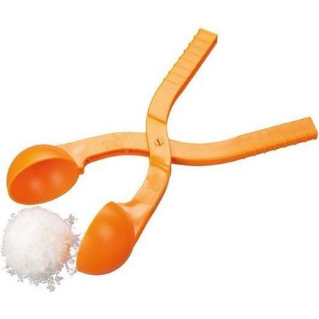 Vdm Sneeuwbaltang Kunststof Oranje 34 Cm