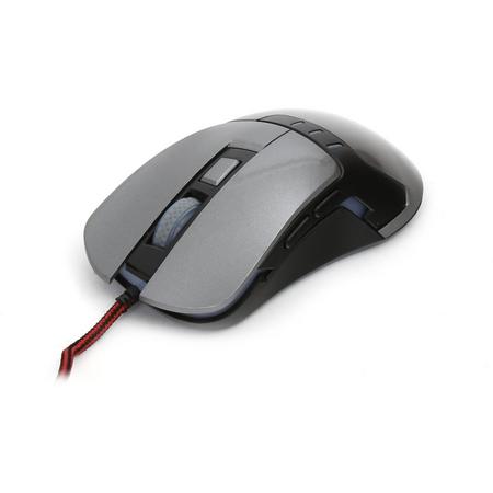 VARR OM-270 6 knops Gaming mouse 1200-1600-2400-3200DPI grijs