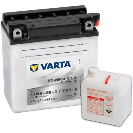 Varta Motor Powersports Freshpack Accu / Batterij 12N9-4B-1 / YB9-B