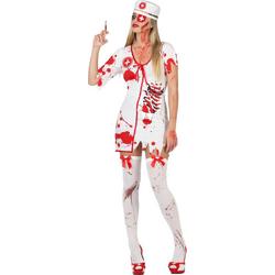 Bebloede verpleegster kostuum voor dames  - Verkleedkleding - XL