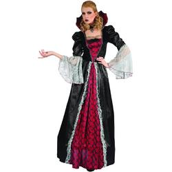 Bordeaux vampier kostuum voor vrouwen - Verkleedkleding - Maat M
