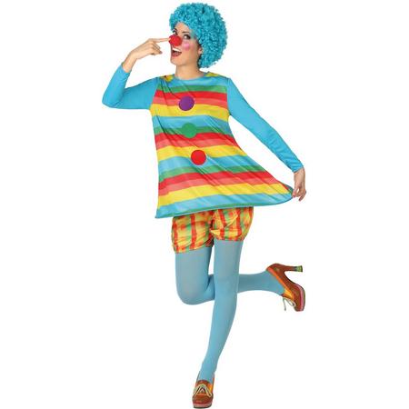 Clown kostuum voor dames - Verkleedkleding - M/L