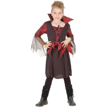 Halloweenvampierenkostuum voor meisjes - Verkleedkleding - 104/110