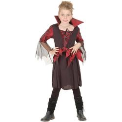Halloweenvampierenkostuum voor meisjes - Verkleedkleding - 122/128