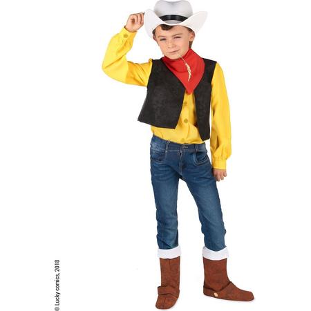 LUCIDA - Lucky Luke kostuum voor kinderen - XL 140-160 cm (13-14 jaar) - Kinderkostuums