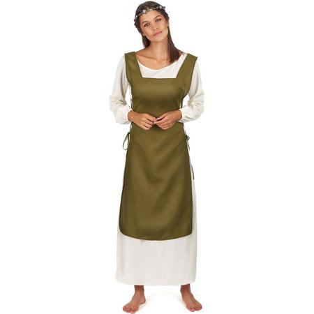 LUCIDA - Middeleeuwse boerinnenkostuum voor vrouwen - Volwassenen kostuums