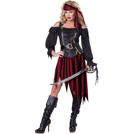 Piraten outfit voor vrouwen  - Verkleedkleding - XS