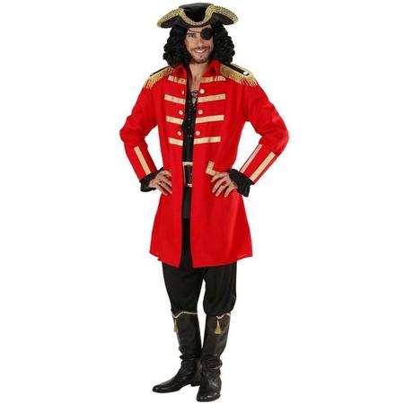 Piratenkapitein outfit voor volwassenen - Verkleedkleding - Medium
