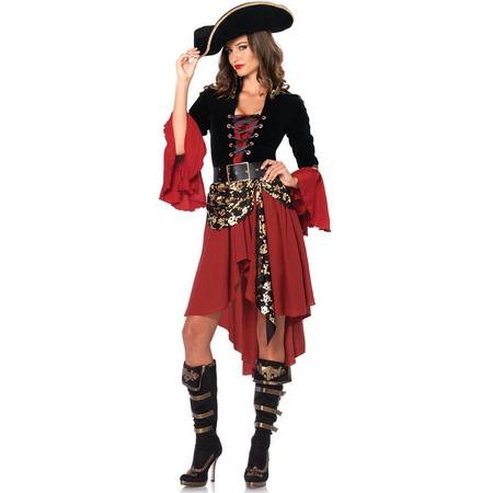 Piratenkostuum voor vrouwen, maat M