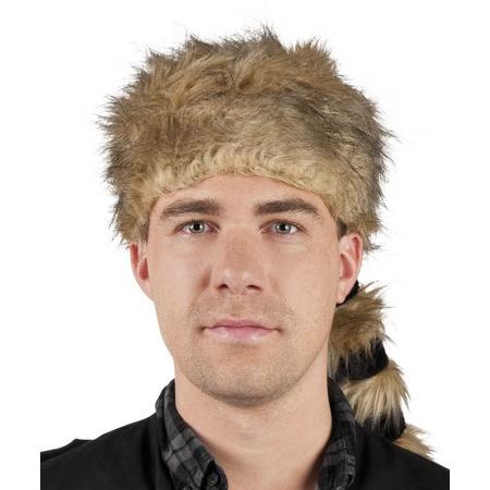 Trapper hoed voor volwassenen - Verkleedhoofddeksel - One size