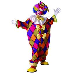 Veelkleurige clown kostuum voor kinderen  - Verkleedkleding - 116/122