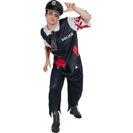 Vegaoo - Zombie agenten kostuum voor mannen (Halloween) - Zwart - XL