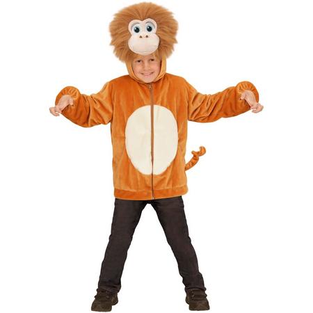 Vest met capuchon aap voor kinderen - Verkleedkleding - 92