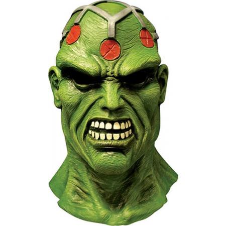 Volledig latex masker van Brainiac™ - Verkleedmasker - One size