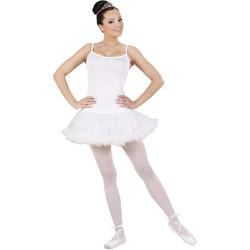 Wit balletdanseres kostuum voor dames - Verkleedkleding - Large