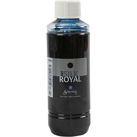 Zijdeverf Royal, turquoise, 250 ml