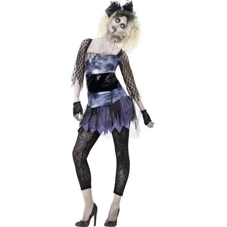 Zombie ster jaren 80 Halloween kostuum voor vrouwen  - Verkleedkleding - Small