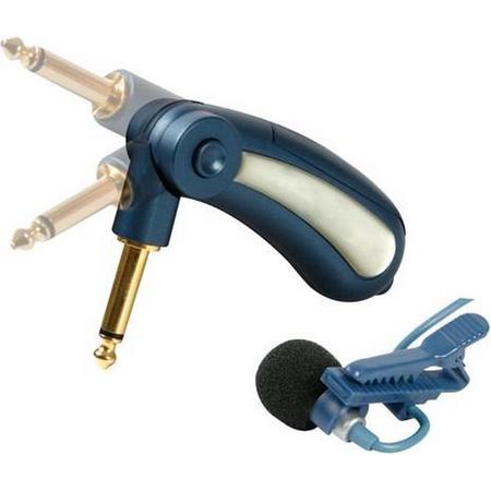 Velleman Dasspeldmicrofoon Mictc3 Plug 6,35 Mm Blauw