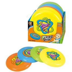 24 stuks Frisbee - 20 cm - uitdeelcadeautje traktatie kinderverrassingen - geel groen blauw oranje