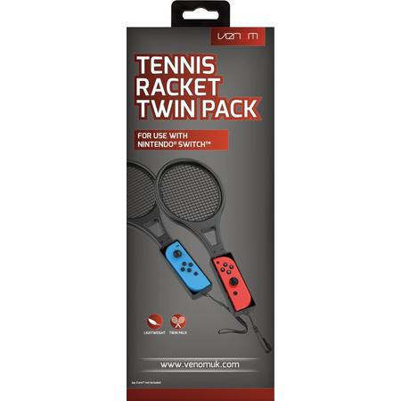 Venom Tennis Rackets Twin Pack for Nintendo Switch