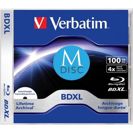 Verbatim BD-R XL M-DISC printable 100 GB 1 stuk