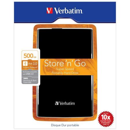 Verbatim Store n Go Super Speed - Externe harde schijf - 500 GB