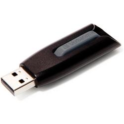 Verbatim V3 128GB USB 3.0 (3.1 Gen 1) USB-Type-A-aansluiting Zwart USB flash drive