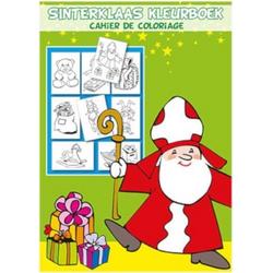 Verhaak Kleurboek Sinterklaas Junior 15 X 21 Cm Groen