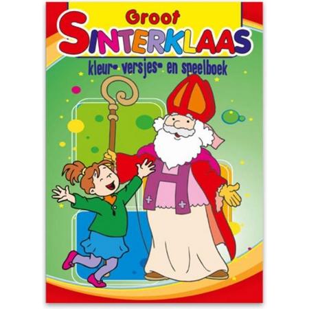 Verhaak Sinterklaas Sticker- En Speelboek A4