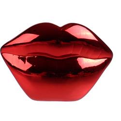Verhaak Spaarpot Lippen 15 Cm Keramiek Rood