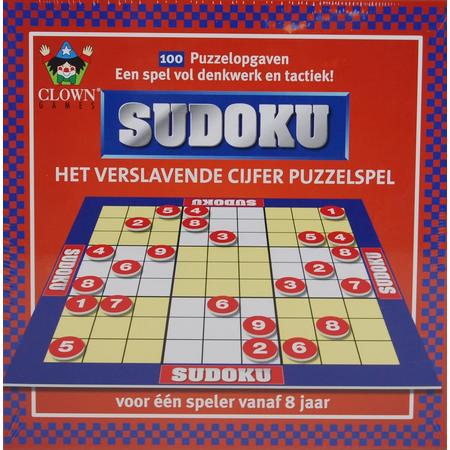 sudoku cijfer puzzelspel