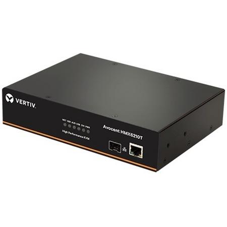 Vertiv HMX TX dubbele DVI-D, QSXGA, USB, audio, SFP-zender, EU