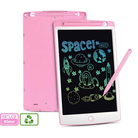 DoodlePad - Tekentablet - Draagbaar Tekenbord - Elektronisch - 10 inch LCD - Voor Peuters, Kleuters en Kids - Met Geheugenslot - LCD-Scherm - Doodles Tekenen - Cadeau voor Kinderen