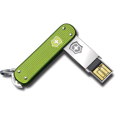 Victorinox Slim 8 GB USB flash drive 2.0/3.0 USB-Type-A-aansluiting groen