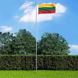 VidaLife Vlag Litouwen 90x150 cm