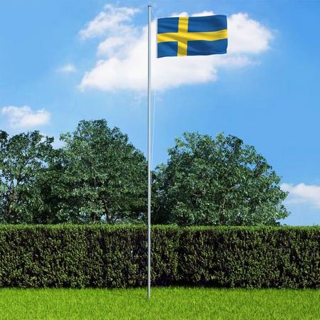 VidaLife Vlag Zweden 90x150 cm