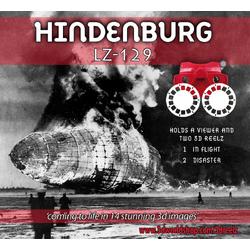 Hindenburg LZ-129 - view-master cadeauset, 3D viewer en 2 schijven, in flight en disaster