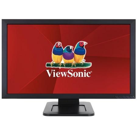 Viewsonic TD2421 touch screen-monitor 61 cm (24) 1920 x 1080 Pixels Zwart Dual-touch Multi-gebruiker