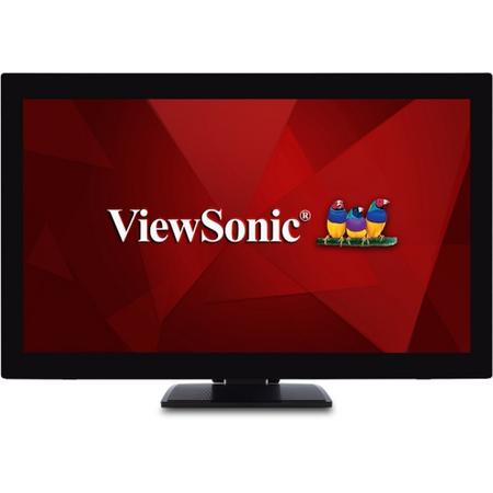 Viewsonic TD2760 touch screen-monitor 68,6 cm (27) 1920 x 1080 Pixels Zwart Dual-touch Multi-gebruiker
