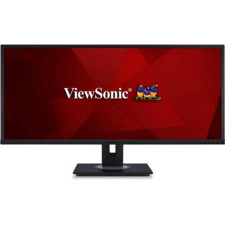Viewsonic VG Series VG3448 computer monitor 86,4 cm (34) 3440 x 1440 Pixels UltraWide Quad HD LED Zwart