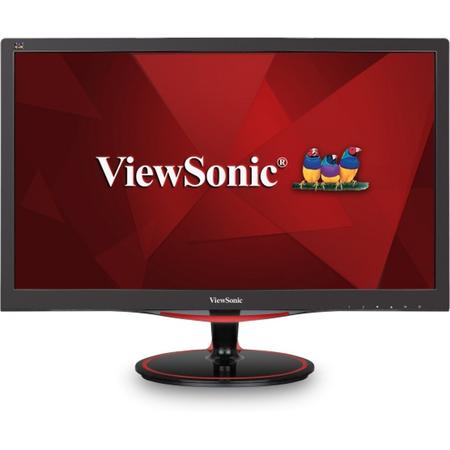 Viewsonic VX Series VX2458-mhd computer monitor 59,9 cm (23.6) Full HD LED Flat Mat Zwart, Rood