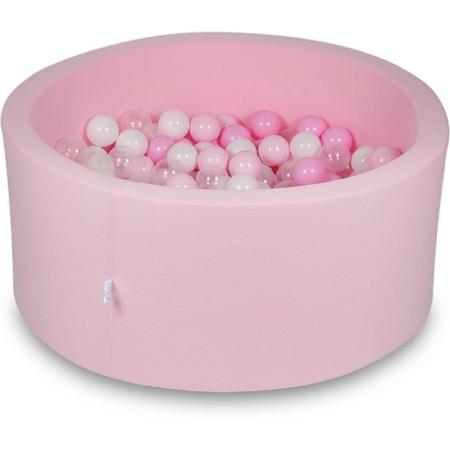 Ballenbak - 300 ballen - 90 x 40 cm - ballenbad - rond roze