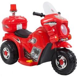Kindermotor - elektrisch - 80x36x52 cm - rood