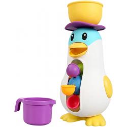 VinkToys® Waterrad - Badspeelgoed - Watermolen Pinguin - Waterwheel Penquin - Kinderspeelgoed - Waterpret