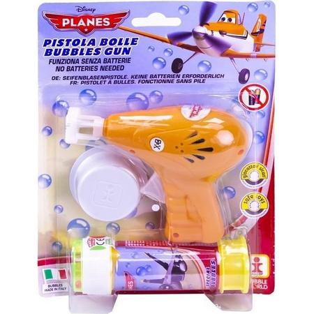 Dulcop disney planes - Bellenblaas pistool - Kinderen - oranje - Buiten - Binnen - Elektrisch - speelgoed - Nieuwste Collectie
